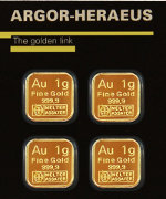 Argor-Heraeus MultiCard Goldbarren 07.10.2013